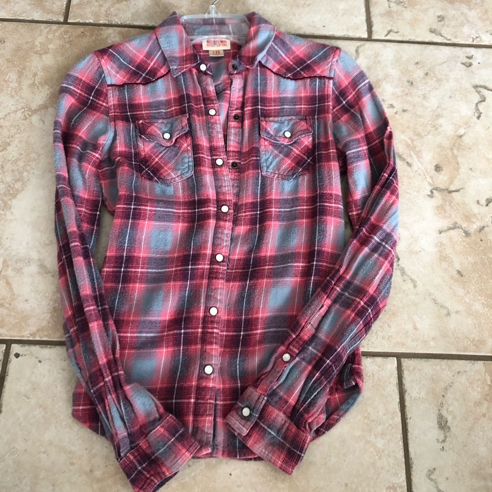 Mossimo Supply Co Pink Flannel
